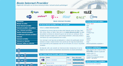 Desktop Screenshot of beste-internetprovider.nl